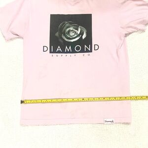 Diamond Supply Co. Light Pink Tee